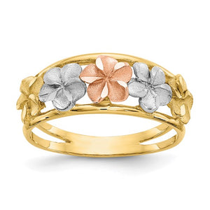 Plumeria Ring