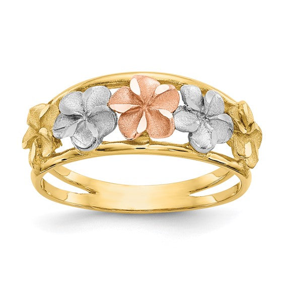 Plumeria Ring