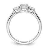 14K White Gold Diamond Ring