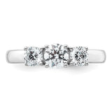 14K White Gold Diamond Ring
