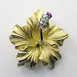 Hibiscus Pendant