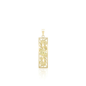 Hawaiian Pendant with Hibiscus