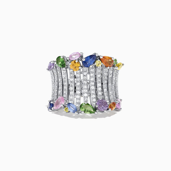 Sapphire and Diamond Ring