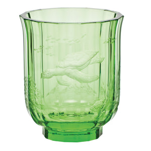 Turtle Vase by Moser
